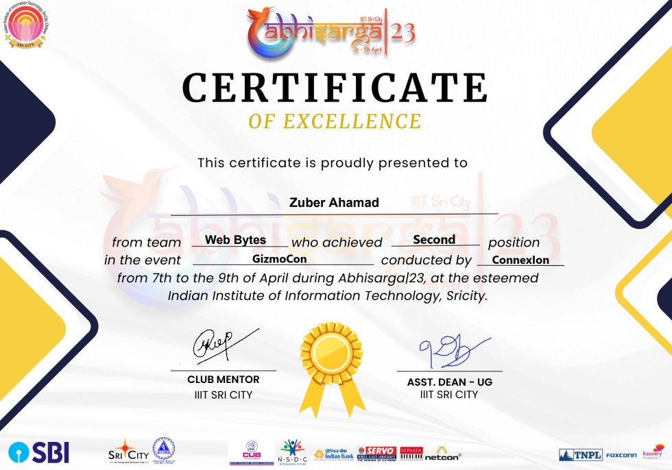 Certificate 7