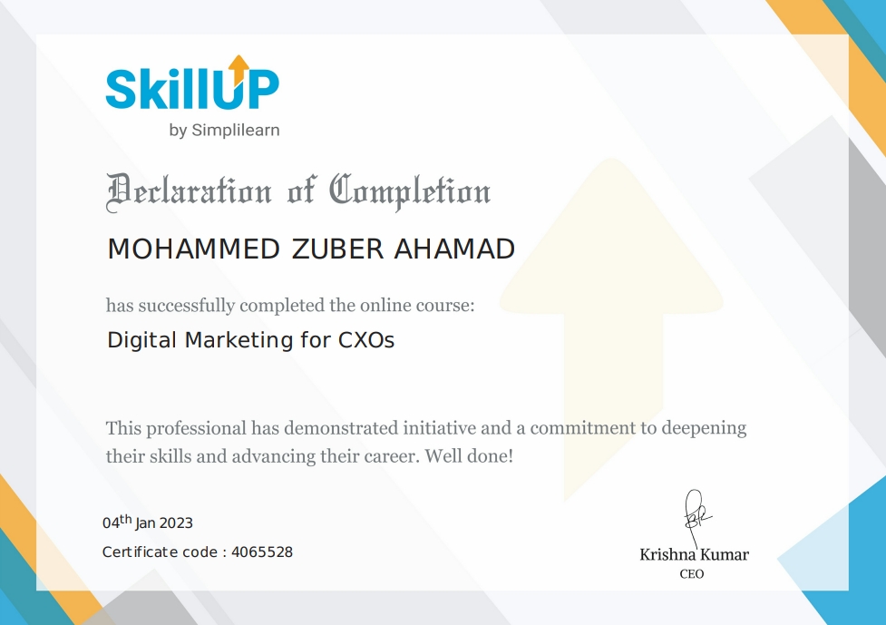 Certificate 9