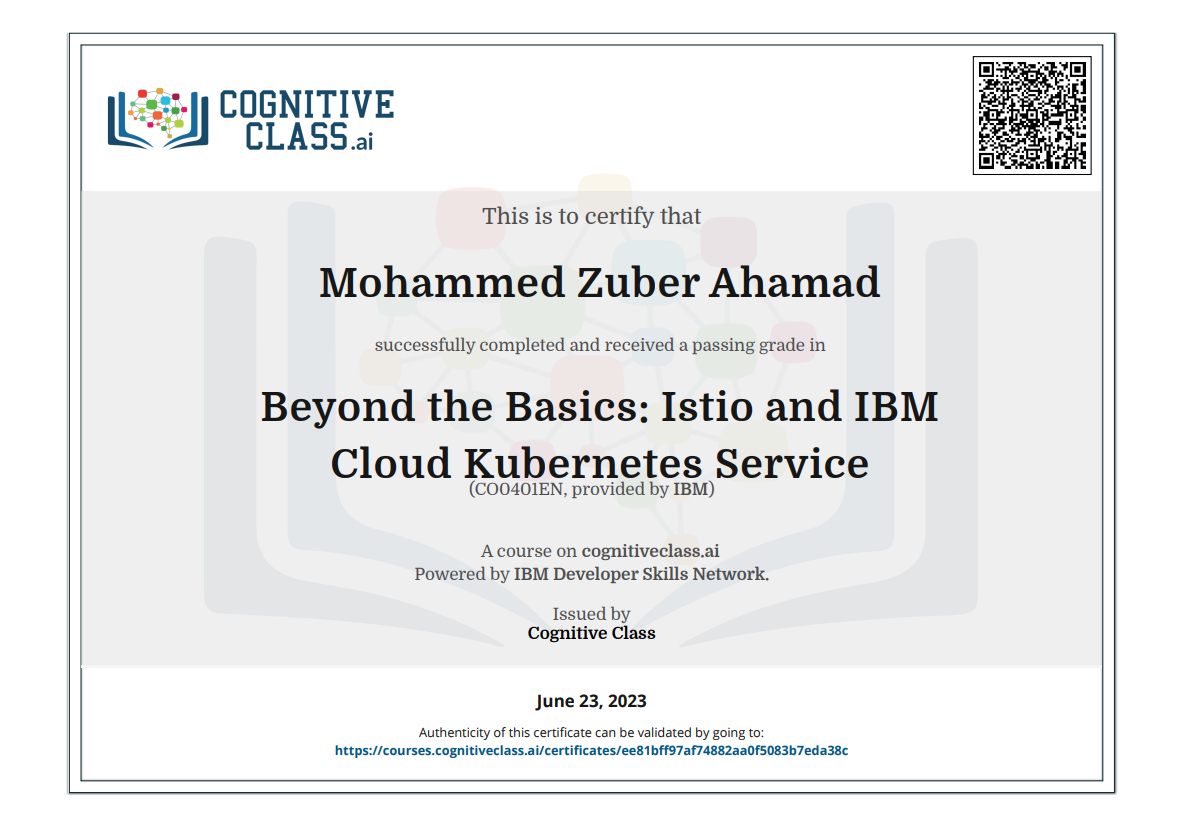 Certificate n4