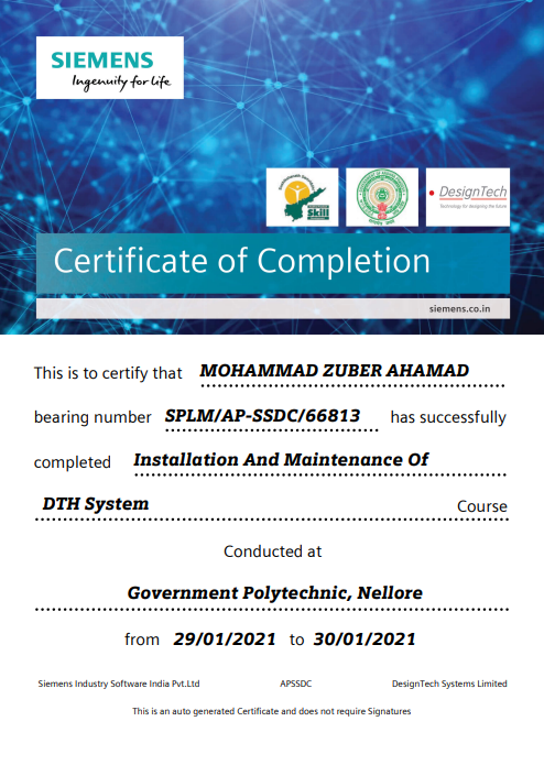 Certificate s4